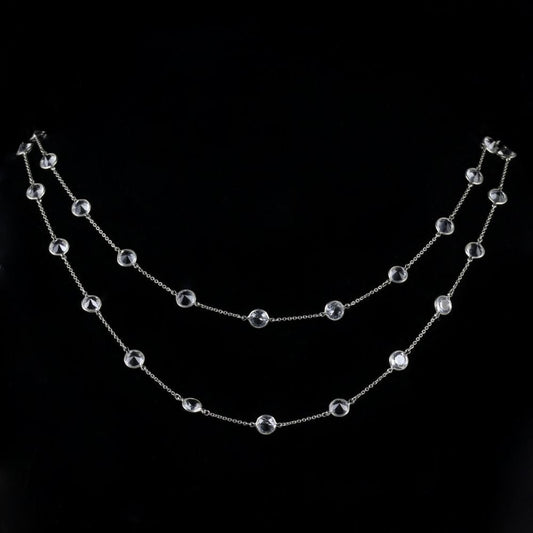 Antique Art Deco Paste Necklace Circa 1930