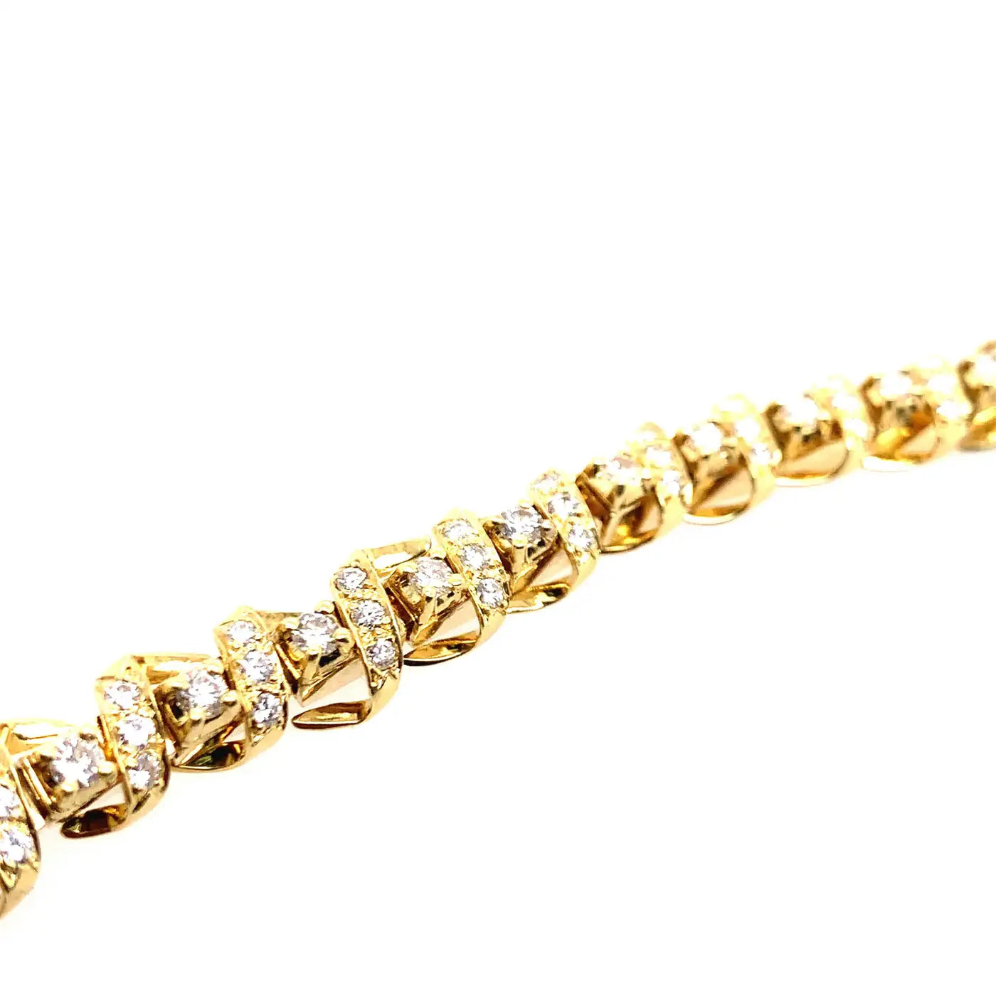 Gold and Diamond Necklace